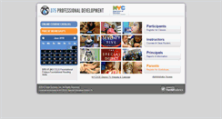 Desktop Screenshot of district75pd.org